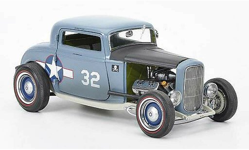Ford 1932 Hot Rod 1/18 GMP Coupe F4 No.32 Navy F4U Corsair ACME diecast model cars