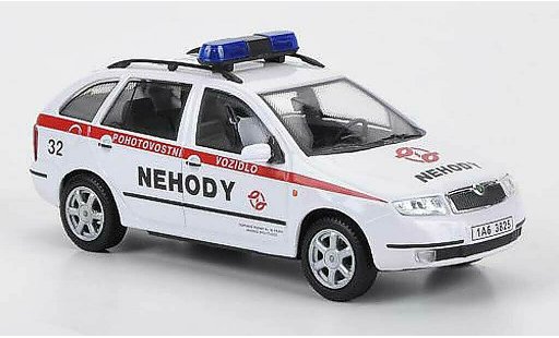 Skoda Fabia Base 1/43 Abrex Pohotovostni Vozidlo - Nehody 2004 diecast model cars