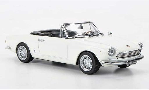 Fiat 124 Sport Spider 1/43 Vitesse AS white diecast model cars