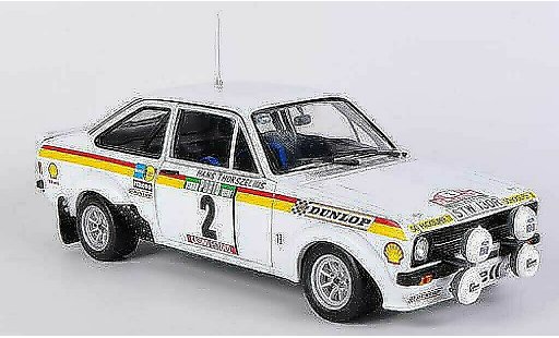 Ford Escort RS 1800 1/18 Sun Star B.Waldegard / H.Thorszelius No.2 Rally Portugal diecast model cars