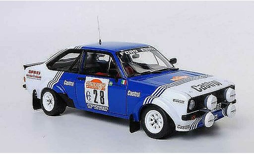 Ford Escort RS 1800 1/18 Sun Star No.28 Castrol A.Presotto / M.Perissutti Rally Sanremo 1981 diecast model cars