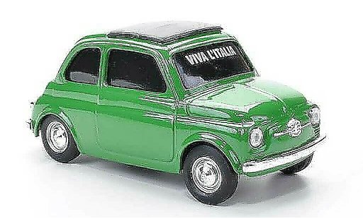 Fiat 500 D 1/43 Brumm VIVA Italia green 1960 diecast model cars