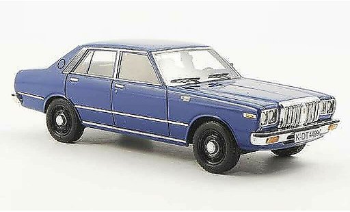 Datsun 200L Berline 1/43 Neo Laurel C230 blue 1977 diecast model cars