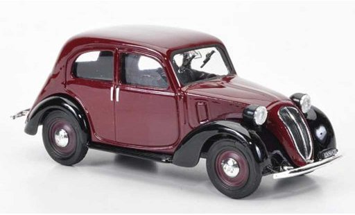 Fiat 1100 508C 1/43 Brumm redblack 1937 diecast model cars