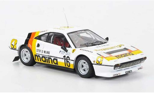 Ferrari 308 GTB 1/43 Best No.16 Maina Rally dei Laghi 1984 diecast model cars