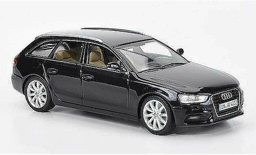 Audi A4 avant 1/43 Minichamps black 2012 diecast model cars