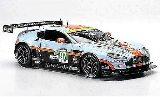 Aston Martin V12 Vantage vantage 1/43 Spark No.97 Gulf Racing 24h Le Mans 2012 diecast model cars