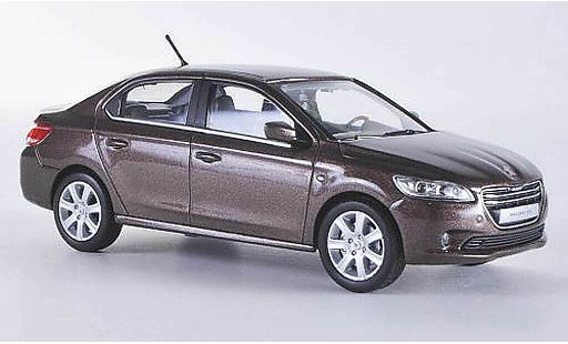 Peugeot 301 Base 1/43 Norev brown 2012 diecast model cars
