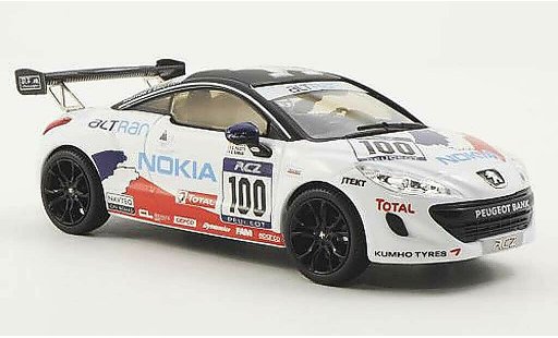 Peugeot RCZ Racing 1/43 Norev No.100 J.Rueplin / P.Englert / S.Palette / O.Roman 24h Nurburgring 2012 diecast model cars