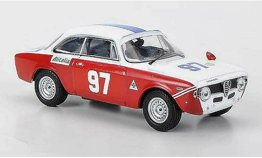 Alfa Romeo Giulia sprint gta 1/43 M4 1600 No.97 Rizzo / Alongi Targa Florio 1971 diecast model cars