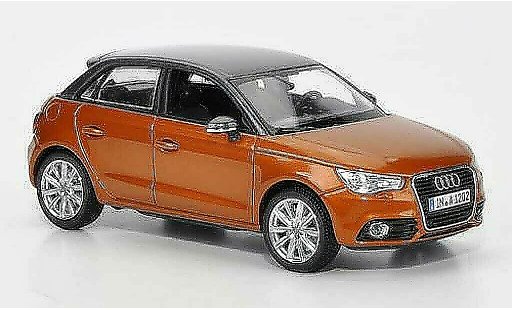 Audi A1 sportback 1/43 Kyosho orange/grey 2012 diecast model cars