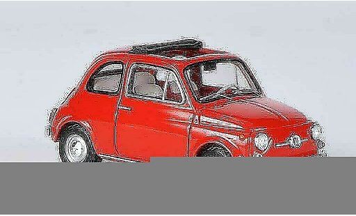 Fiat 500 F 1/43 Ebbro red 1965 diecast model cars