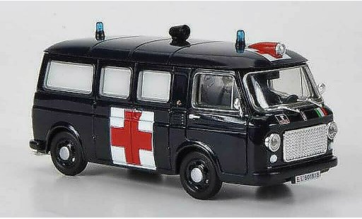 Fiat 238 Ambulanza 1/43 Hachette Ambulancea 1969 diecast model cars