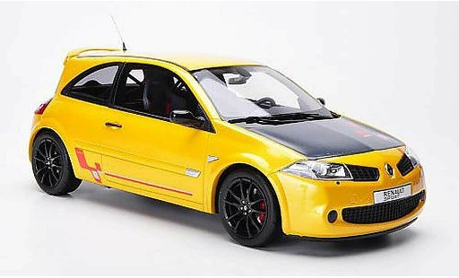 Renault Megane R26R 1/18 Ottomobile yellow/carbon diecast model cars