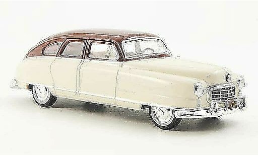 Nash Ambassador Airflyte 1/43 Premium X 2-farbig beige/red 1950 diecast model cars