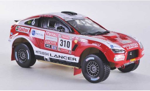 Mitsubishi Racing Lancer Base 1/43 Vitesse No.310 G.Spinelli / H.Youssef Rally Dakar 2012 diecast model cars