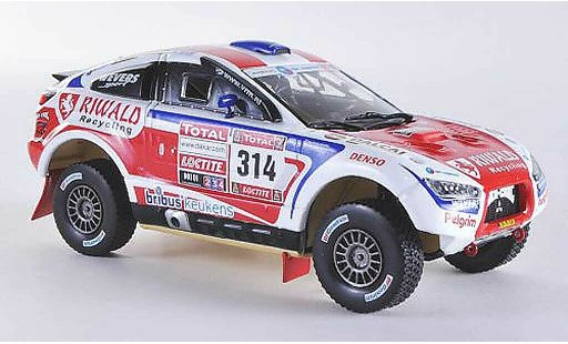 Mitsubishi Racing Lancer Base 1/43 Vitesse No.314 B.ten Brinke / M.Baumel Rally Dakar 2012 diecast model cars