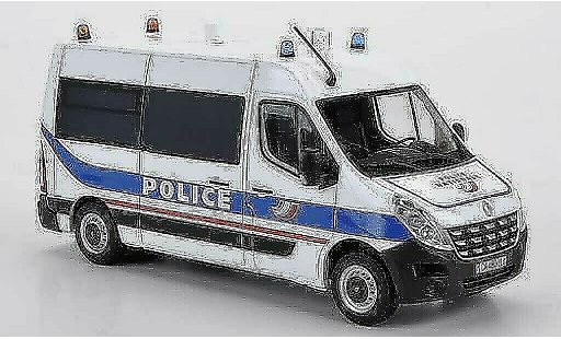 Renault Master Base 1/43 Eligor Police Nationale 2010 diecast model cars