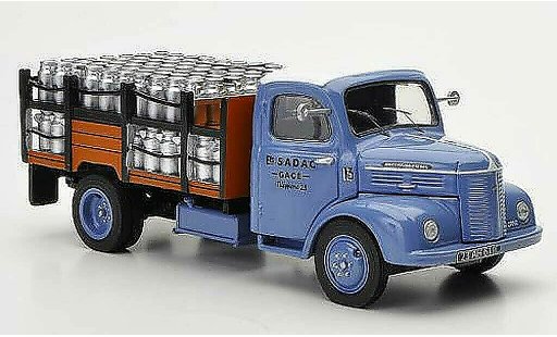 Hotchkiss PL 50 Pritsche 1/43 Eligor flatbed SADAC with Milchkannen als Ladegut diecast model cars