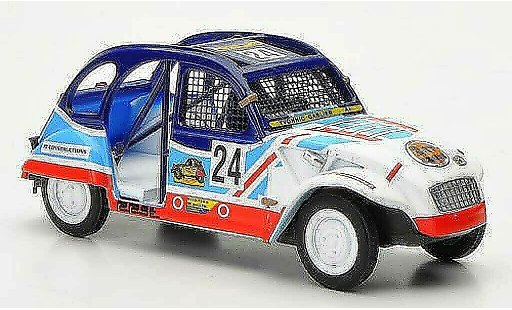 Citroen 2CV course 1/43 Eligor Cross No.24 diecast model cars