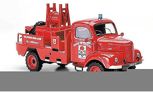 Hotchkiss PL 50 Pompiers 1/43 Eligor 4x4 CCFM Service Departemental d'Incendie & de Secours de l'Herault Fire brigade diecast model cars