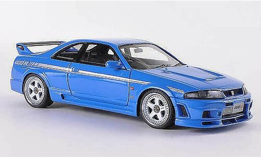 Nissan Skyline R33 1/43 HPI Nismo 400R blue RHD diecast model cars