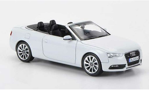 Audi A5 cabriolet 1/43 Norev Convertible white 2011 diecast model cars