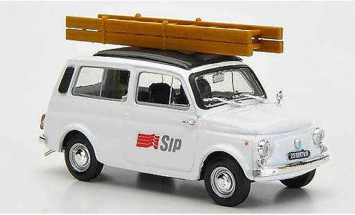 Autobianchi 500 break 1/43 Brumm Giardiniera SIP - Societa Telefonico Italiana 1970 diecast model cars