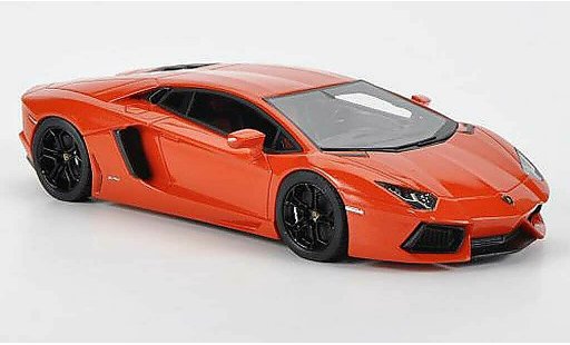 Lamborghini Aventador LP700-4 1/43 Fujimi orange diecast model cars