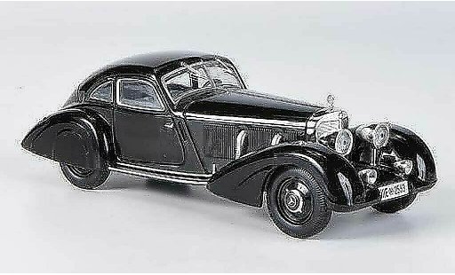 Mercedes 500 Base 1/43 WhiteBox Autobahn-Kurier black 1935 diecast model cars