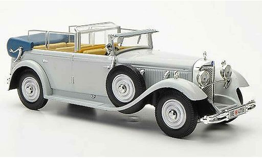Mercedes 770 Cabriolet 1/43 WhiteBox Typ Convertible F grey 1 diecast model cars