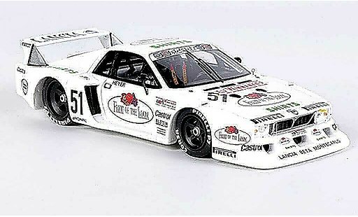 Lancia Beta Monte Carlo 1/43 Spark No.51 Fruit of the Loom H.Heyer DRM Zolder 1980 diecast model cars