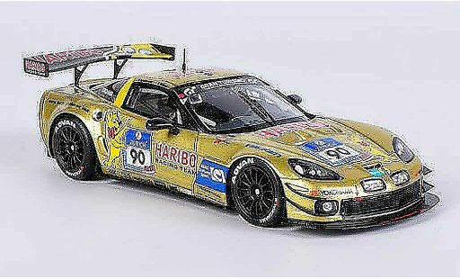 Chevrolet Corvette course 1/43 Spark C6 No.90 Haribo Racing Team 24h Nurburgring 2012 J.Magnussen / R.Westbrook / T.Milner / D.Keilwitz diecast model cars