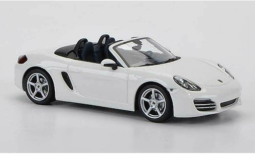 Porsche Boxster Base 1/43 Minichamps (987) white 2012 diecast model cars