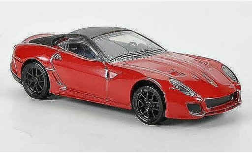 Ferrari 599 GTO 1/43 Hot Wheels red diecast model cars