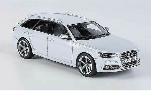 Audi S6 avant 1/43 Schuco grey diecast model cars