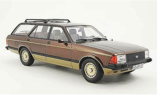 Ford Granada Turnier 1/18 BoS Models MKII Chasseur brown-met./gold limited Auflage 1.000 1980 diecast model cars