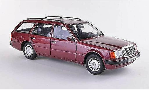Mercedes 300 Coupe 1/18 BoS Models (S124) red limited Auflage 1.000 piece 1990 diecast model cars
