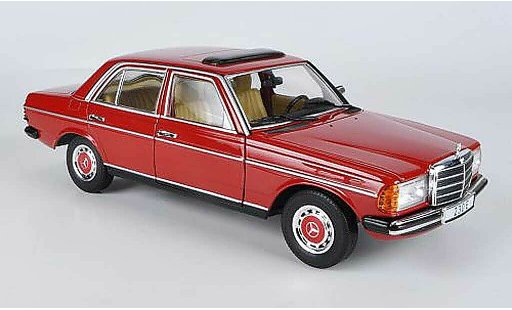 Mercedes 230 Coupe 1/18 Revell E (W123) red diecast model cars