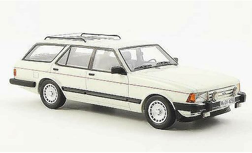 Ford Granada Turnier 1/43 Neo MK II 2.8 Injection white limited Auflage 300 1984 diecast model cars