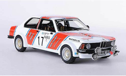 Bmw 320 rallye 1/43 Neo E21 i (E21) No.17 France T.Mekinen / A.Aho Rally Monte Carlo 1980 diecast model cars