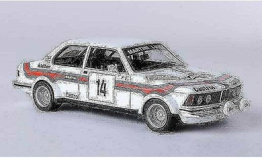 Bmw 323 Gr.2 1/43 Neo (E21) No.14 Martini Racing H.Delbar / W.Lux Boucles de Spa 1980 diecast model cars