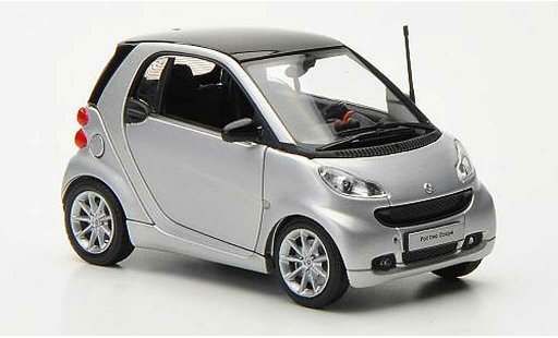 Smart ForTwo Coupe 1/43 Minichamps greygrey/grey 2010 diecast model cars