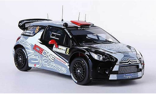 DS Automobiles DS3 WRC 2011 1/43 IXO No.8 Ice One Racing K.Raikkonen / K.Lindstrom Rally Jordanien diecast model cars