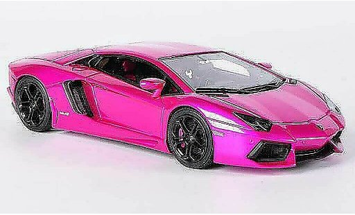 Lamborghini Aventador LP700-4 1/43 Look Smart pink 2011 diecast model cars