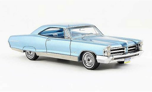 Pontiac Bonneville Hardtop 1/43 Neo Coupe blue 1965 diecast model cars