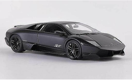 Lamborghini Murcielago LP670 1/43 Look Smart SV Fixed Wing black diecast model cars