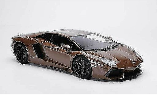 Lamborghini Aventador LP700-4 1/18 FrontiArt brown 2011 diecast model cars