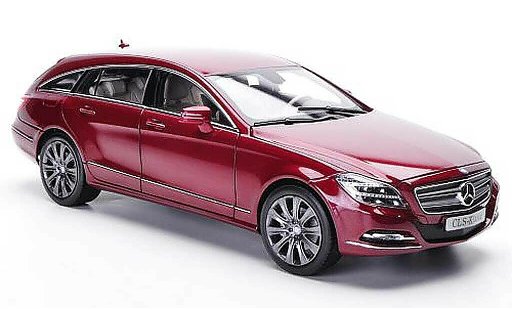 Mercedes Classe CLS Shooting Brake 1/18 Norev (X218) red 2012 diecast model cars