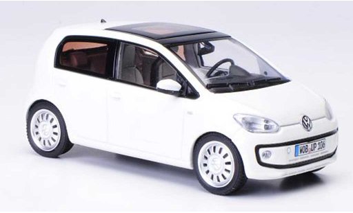Volkswagen Up 2011 1/43 Schuco white Funfturer diecast model cars